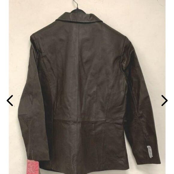 EXCELLED COLLECTION NWT WOMENS SIZE SMALL LEATHER JACKET COAT - Picture 5 of 11